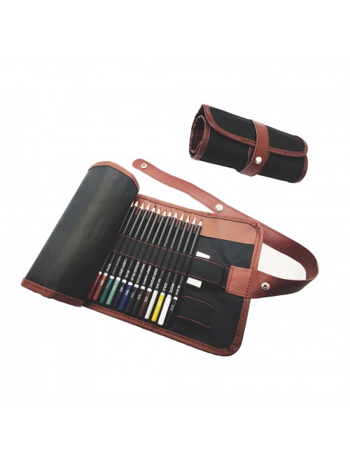 39-piece set Contains 36 colored pencils for adult...